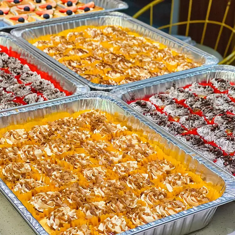 Großkapazität mit dem Backblech Silber Aluminiumfolienbehälter