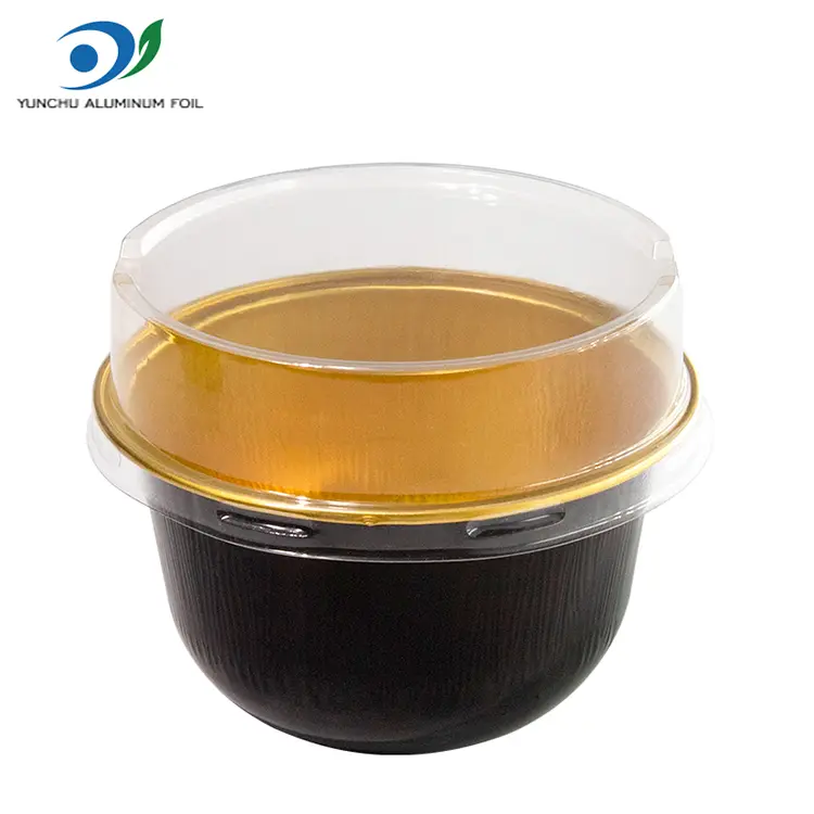 Was sind runde, glattwandige Backbehälter aus Aluminiumfolie?