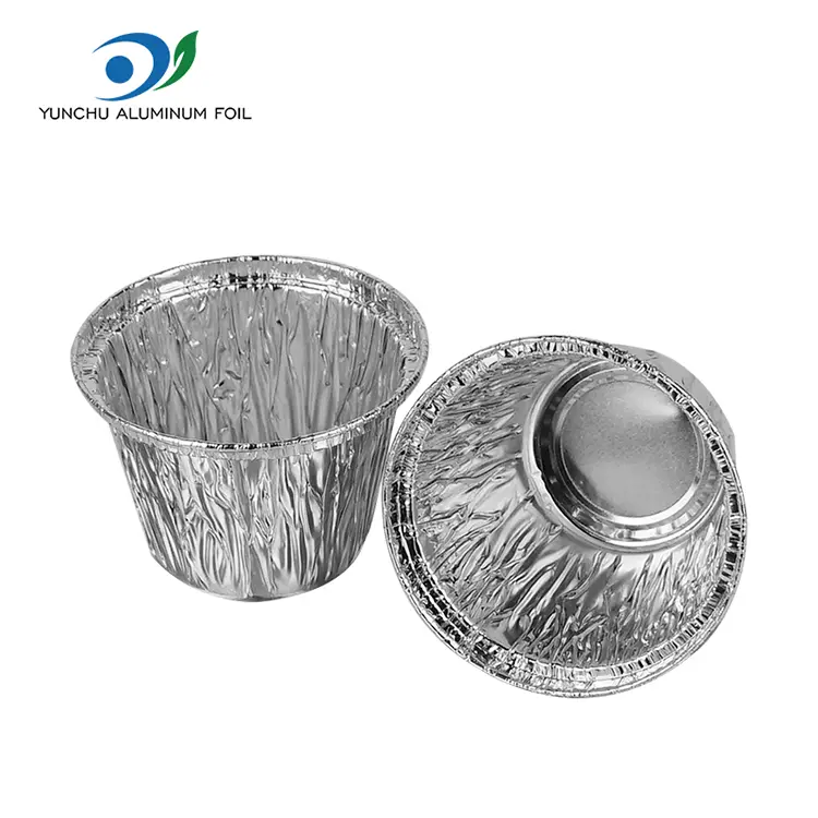 Kuchenformen runde Luftbraten Silber Aluminium Folienbehälter für Luftbraten