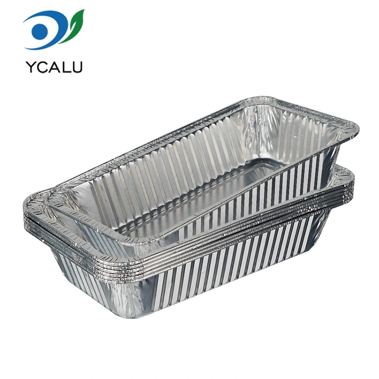 Umweltfreundliche Lebensmitteltabletts aus Aluminiumfolie für die Gastronomie