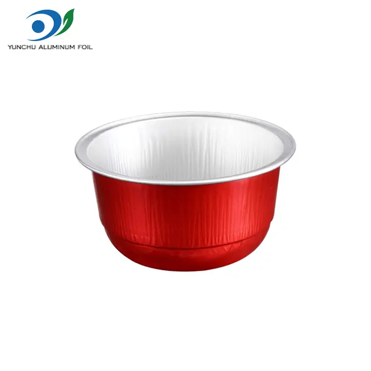 Goldene Aluminiumfolie Dessertbecher –150 ml Kuppelform