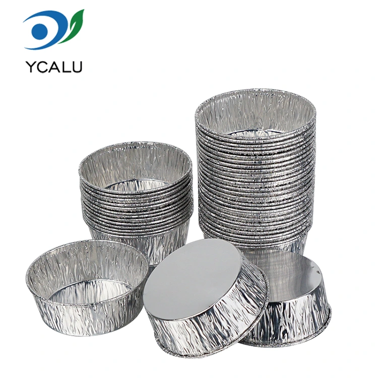 Hochwertige Kuchenbehälter aus Aluminiumfolie für die Dessertverpackung zum Mitnehmen