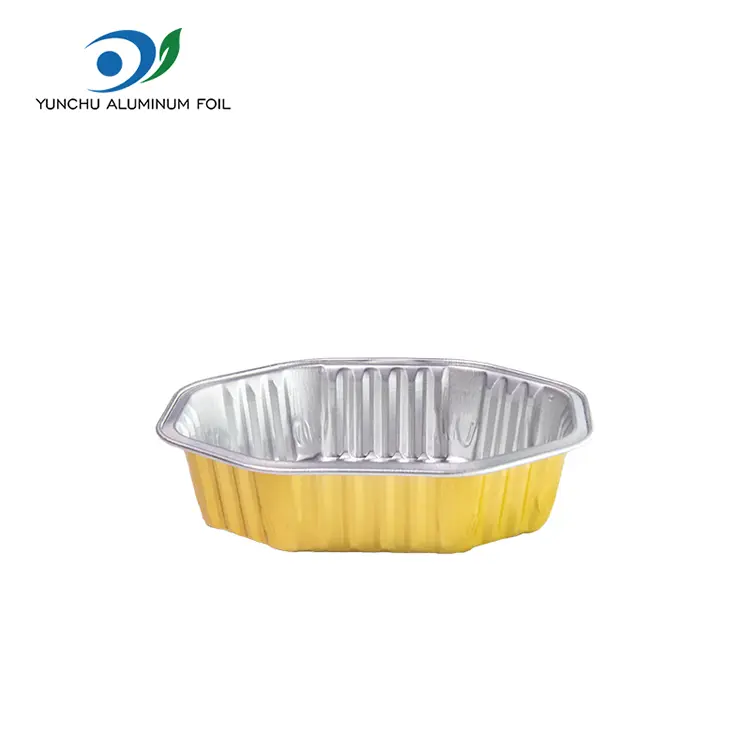 Spezialförmige Cake Cup Smoothwall Aluminiumfolienbehälter